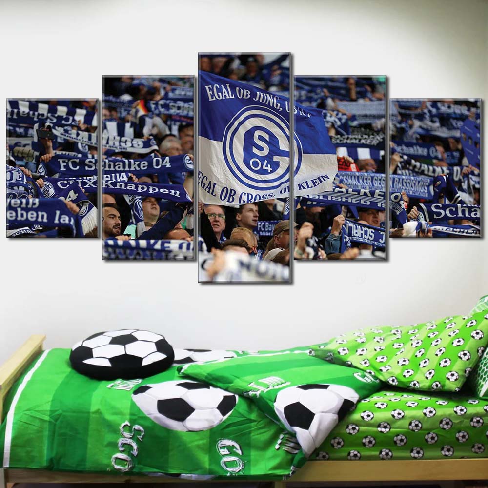 FC Schalke 04 Fans S04 Leinwandbilder – Bild 2