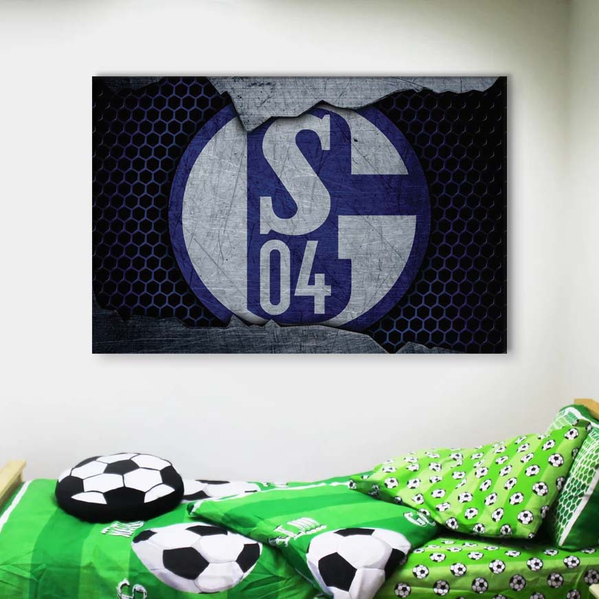 FC Schalke 04 S0404 S04 Leinwandbilder – Bild 4