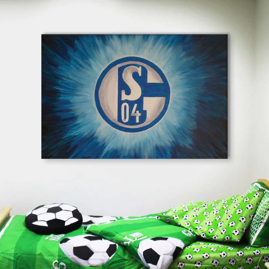 FC Schalke 04 S0405 S04 Leinwandbilder – Bild 4