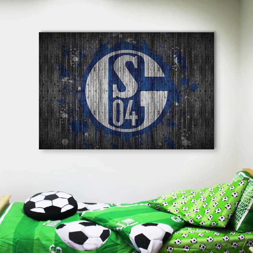 FC Schalke 04 S0416 S04 Leinwandbilder – Bild 4