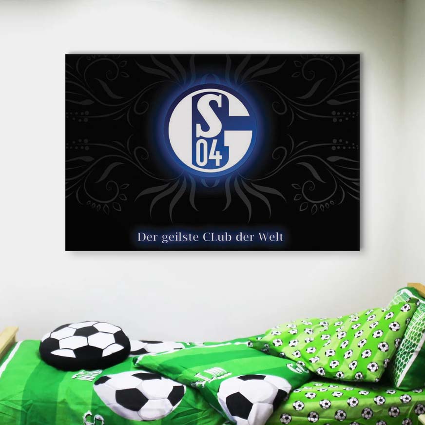 FC Schalke 04 S0417 S04 Leinwandbilder – Bild 4