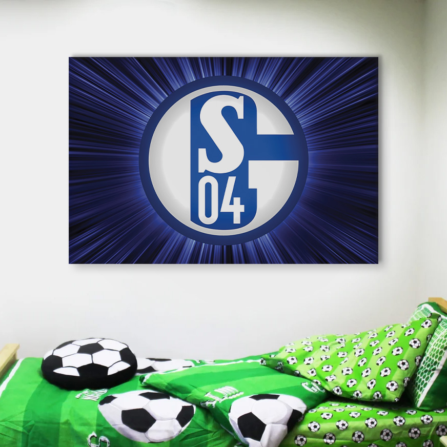 FC Schalke 04 S0422 S04 Leinwandbilder – Bild 4
