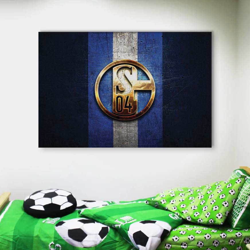 FC Schalke 04 S0426 S04 Leinwandbilder – Bild 4