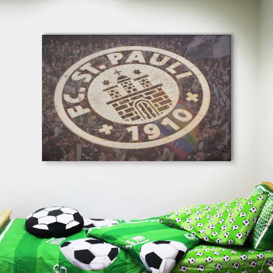 FC St. Pauli Fans 02 FCSP Leinwandbilder – Bild 4