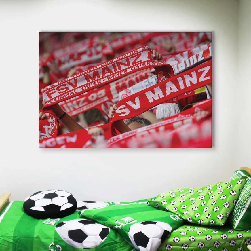 FSV Mainz 05 Fans 02 M05 Leinwandbilder – Bild 4