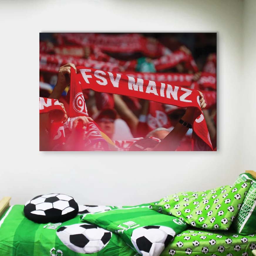 FSV Mainz 05 Fans M05 Leinwandbilder – Bild 4