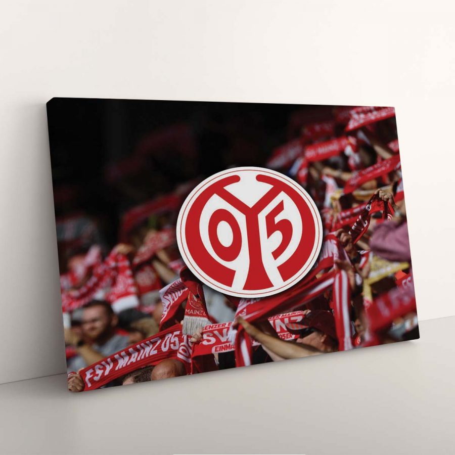 FSV Mainz 05 Fußballclub Fans M05 Leinwandbilder – Bild 7
