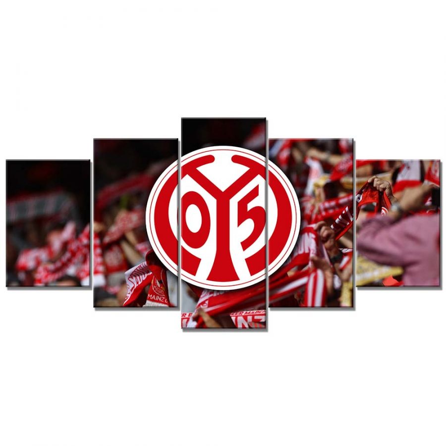 FSV Mainz 05 Fußballclub Fans M05 Leinwandbilder – Bild 6
