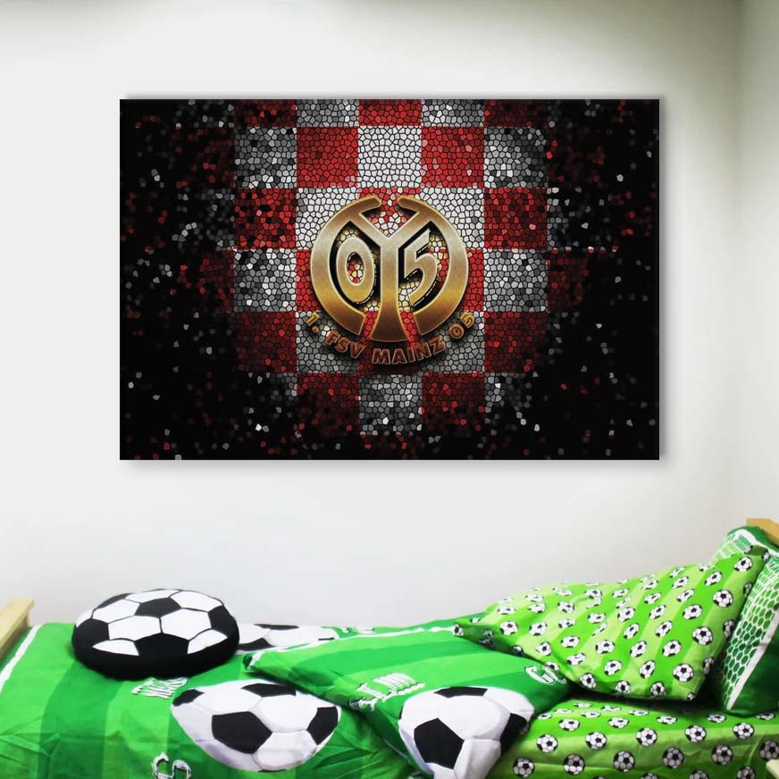 FSV Mainz 05 Fußballclub M06 M05 Leinwandbilder – Bild 4