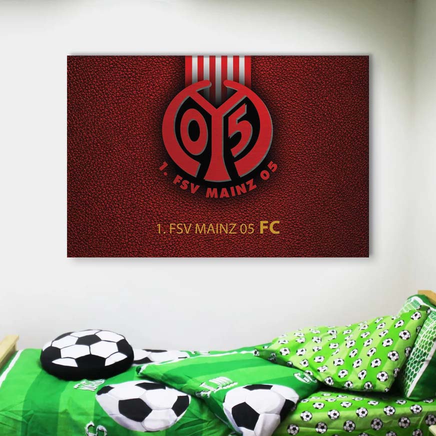 FSV Mainz 05 Fußballclub M08 M05 Leinwandbilder – Bild 4