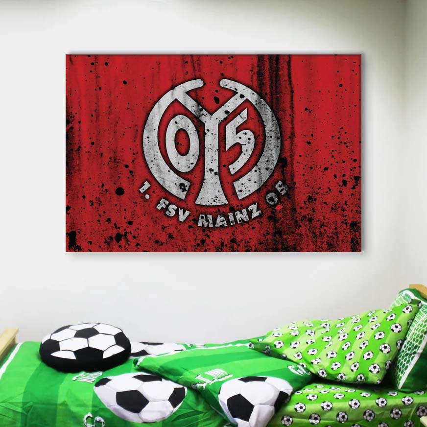 FSV Mainz 05 Fußballclub M09 M05 Leinwandbilder – Bild 4