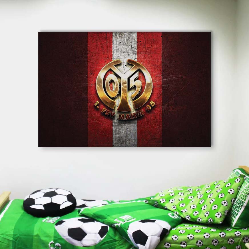 FSV Mainz 05 Fußballclub M10 M05 Leinwandbilder – Bild 4