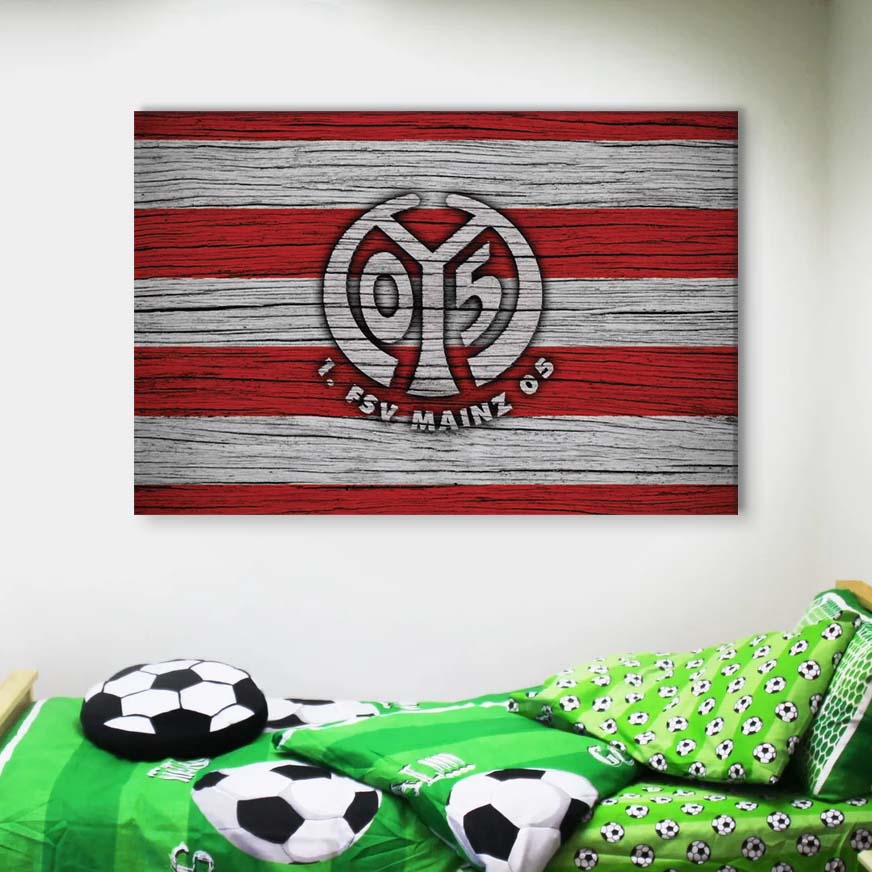 FSV Mainz 05 Fußballclub M11 M05 Leinwandbilder – Bild 4