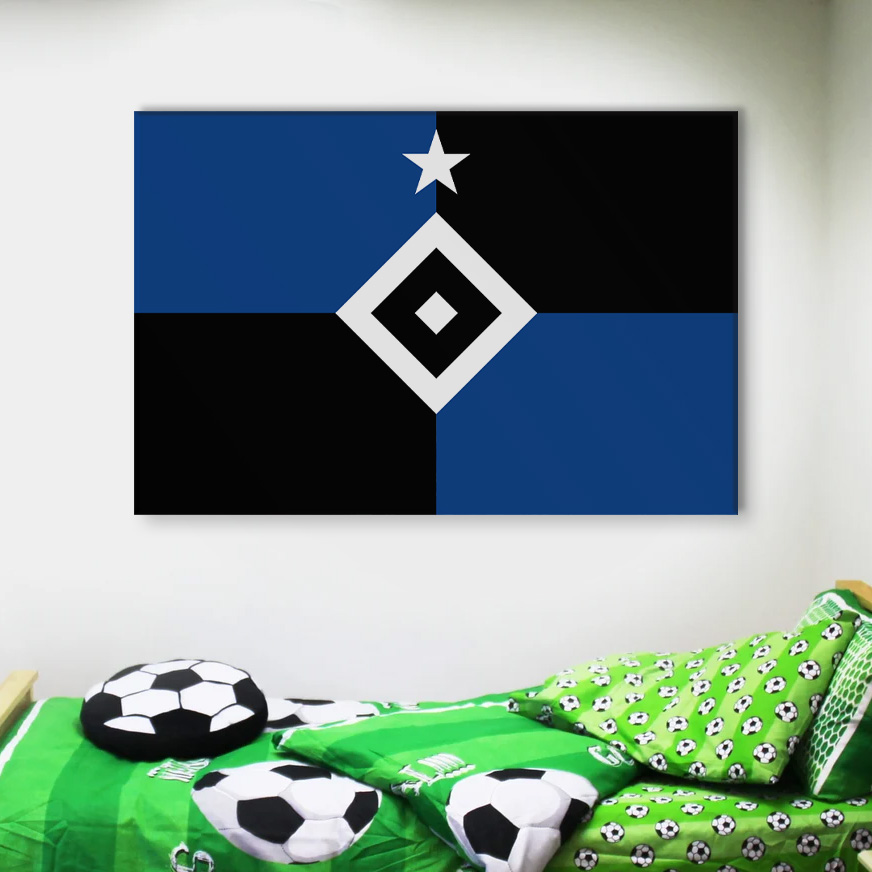 Hamburger SV HSV 17 HSV Leinwandbilder – Bild 4
