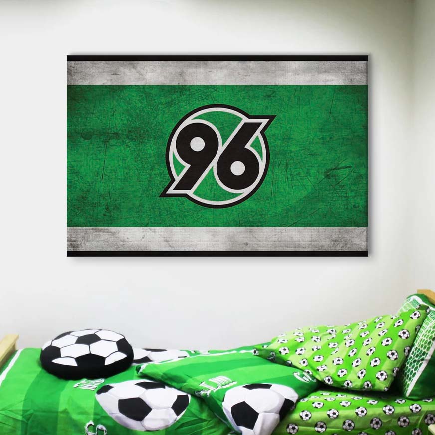 Hannover 96 Grün Leinwandbilder – Bild 4