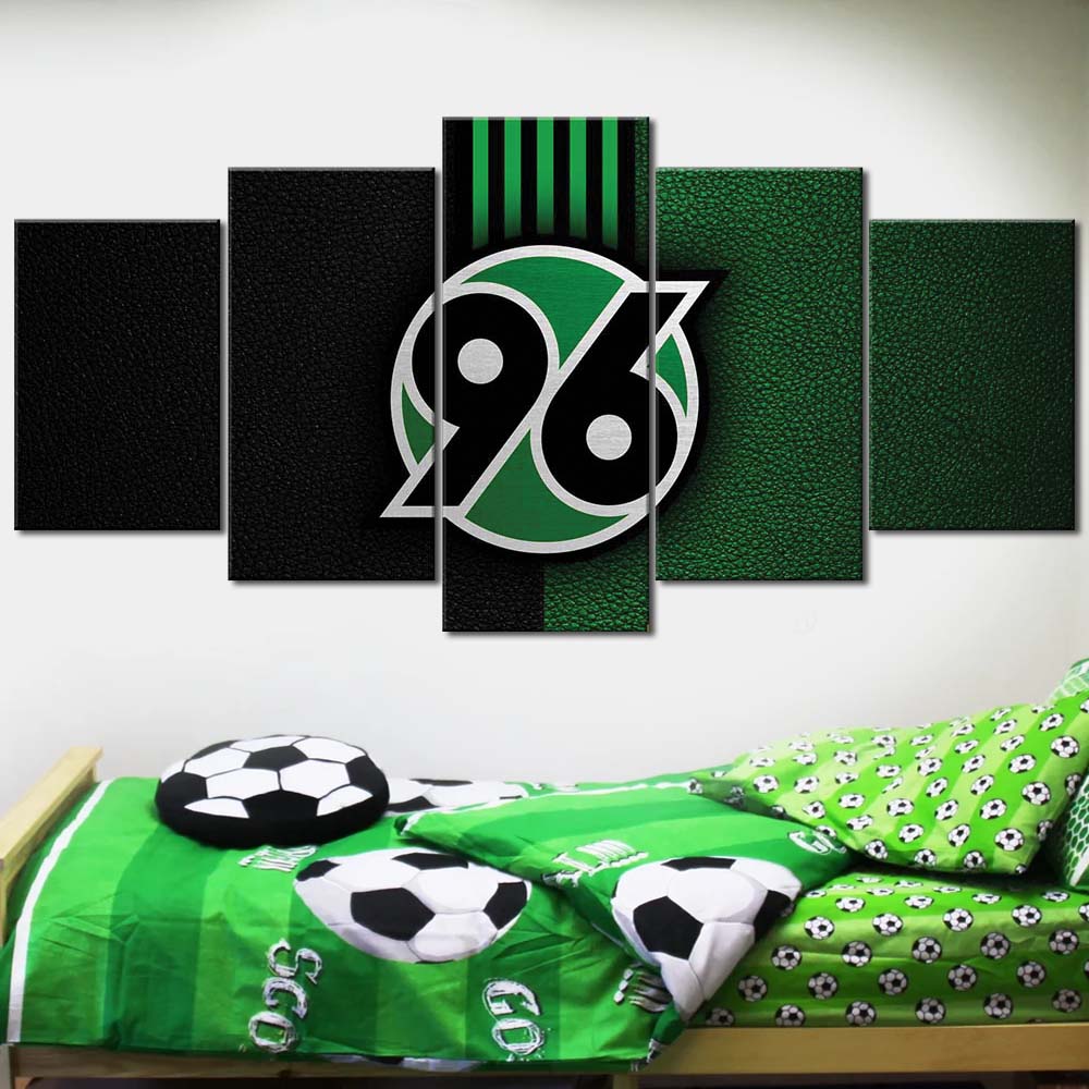 Hannover 96 Grünes Leder Leinwandbilder – Bild 2