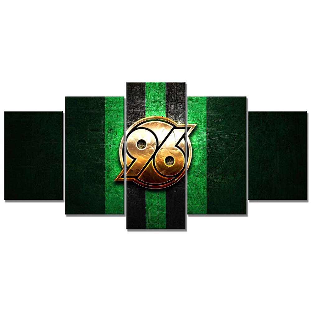 Hannover 96 Grünes Metall Leinwandbilder