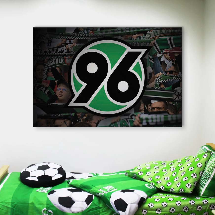 Hannover 96 Einzigartiger Fan-Stil 01 Leinwandbilder – Bild 4