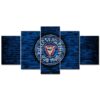 Holstein Kiel FC Kieler SV Holstein 1900 Blaue Ziegelwand Leinwandbilder