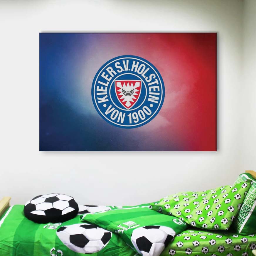 Holstein Kiel FC Kieler SV Holstein 1900 Rot-Blau 05 Leinwandbilder – Bild 4
