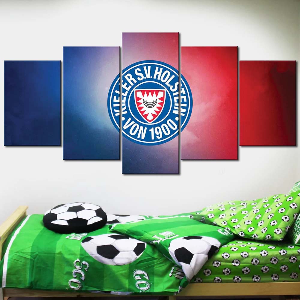 Holstein Kiel FC Kieler SV Holstein 1900 Rot-Blau 05 Leinwandbilder – Bild 2