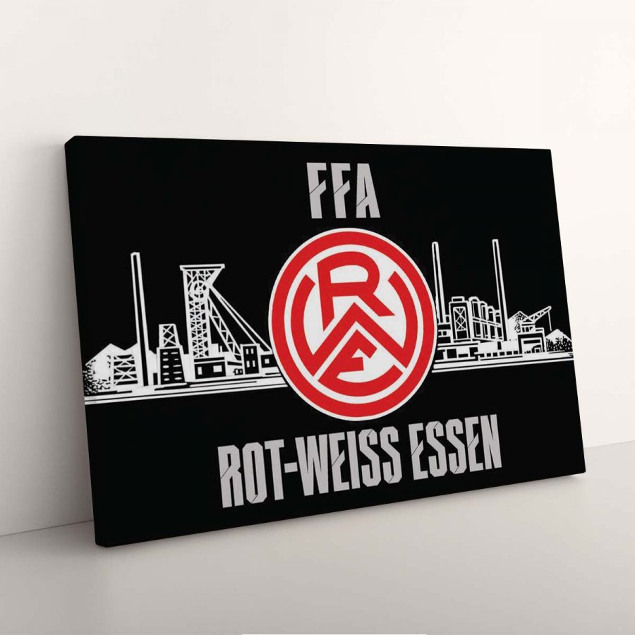 Rot-Weiss Essen 07 RWE Leinwandbilder – Bild 7