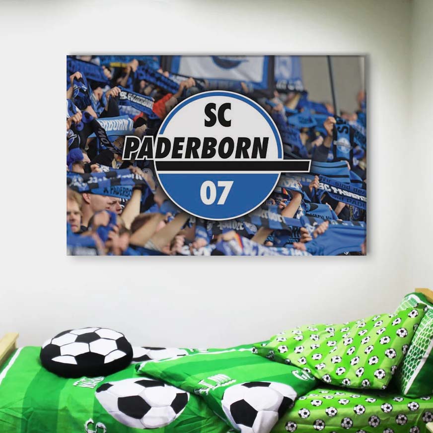 SC Paderborn 07 Fans SCP Leinwandbilder – Bild 4