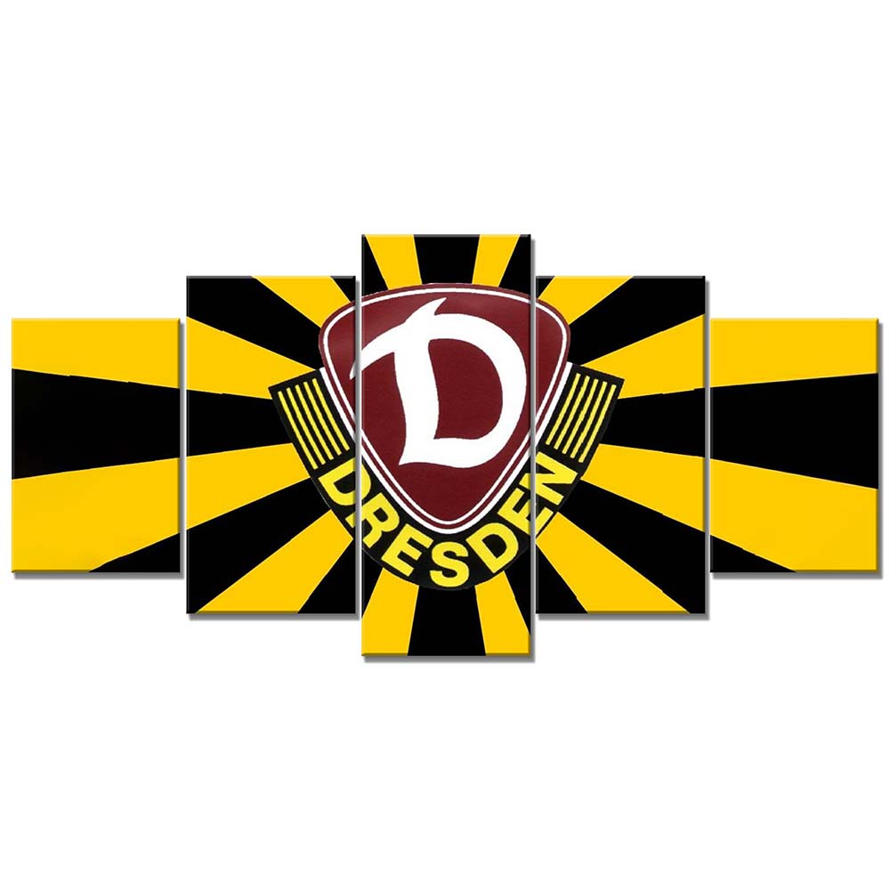 SG Dynamo Dresden Gelb-Schwarz Leinwandbilder