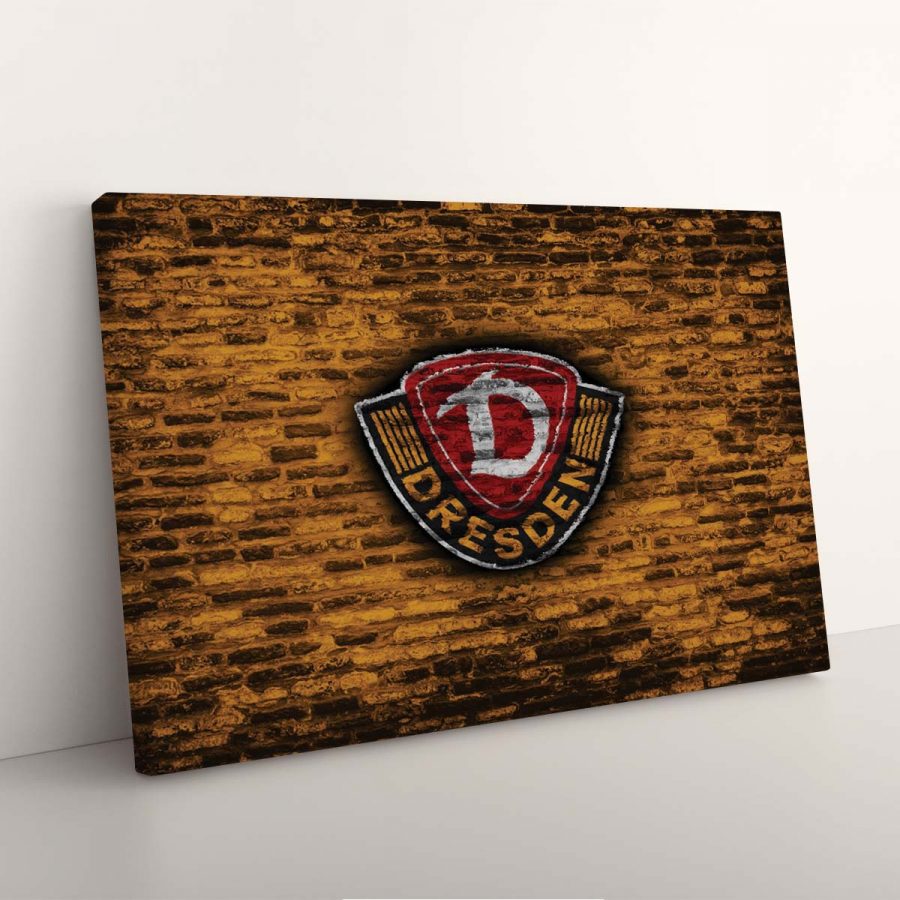 SG Dynamo Dresden Gelbe Ziegelwand Leinwandbilder – Bild 7