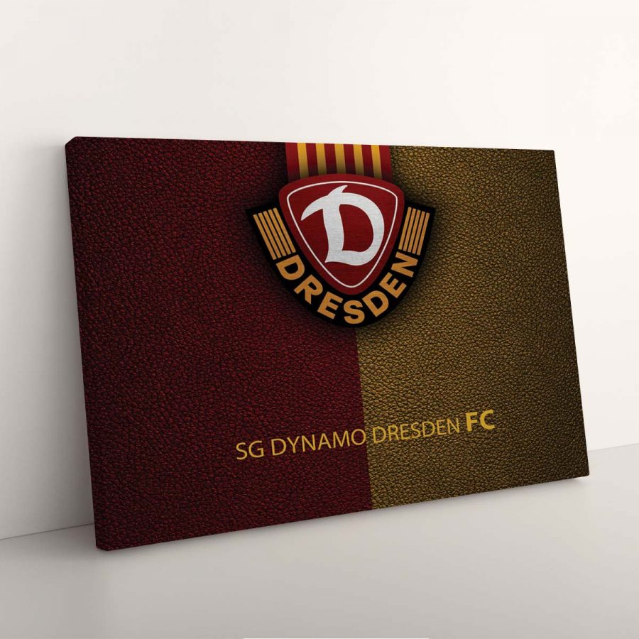 SG Dynamo Dresden Gelbes Leder Leinwandbilder – Bild 7