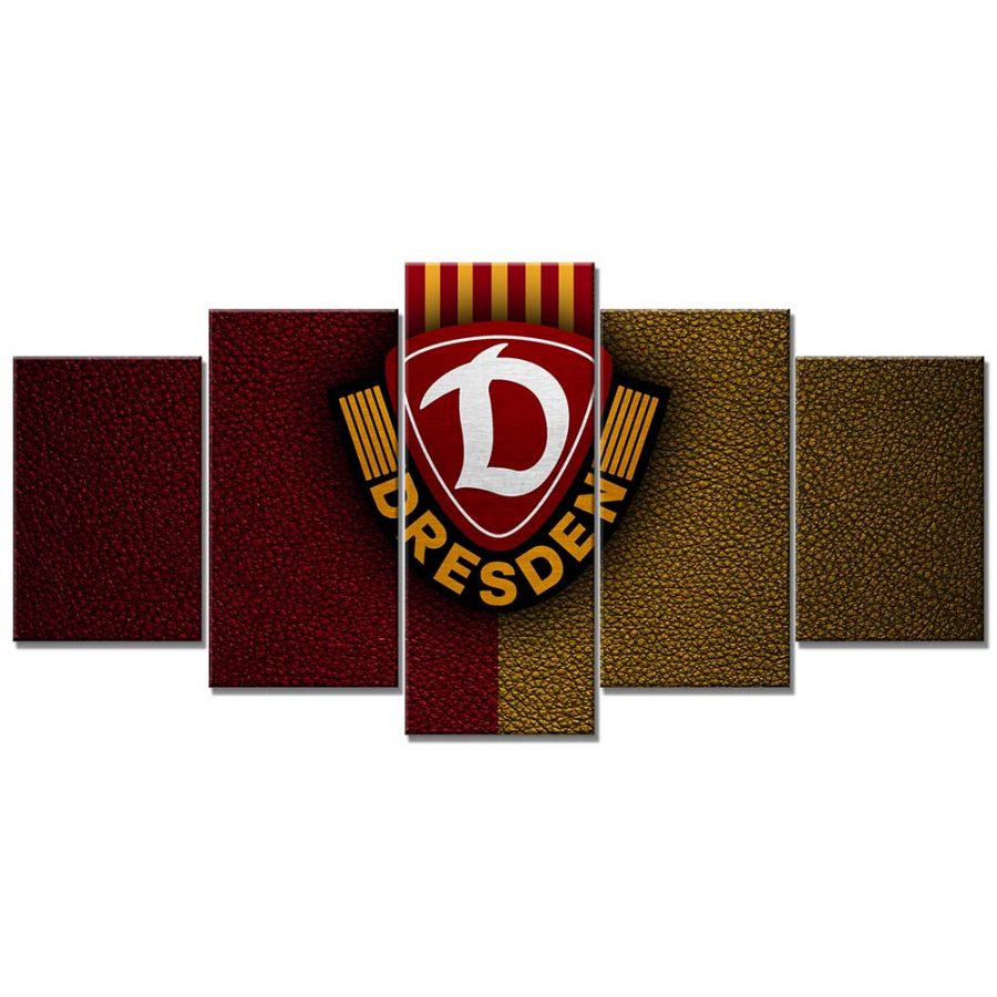 SG Dynamo Dresden Gelbes Leder Leinwandbilder – Bild 6