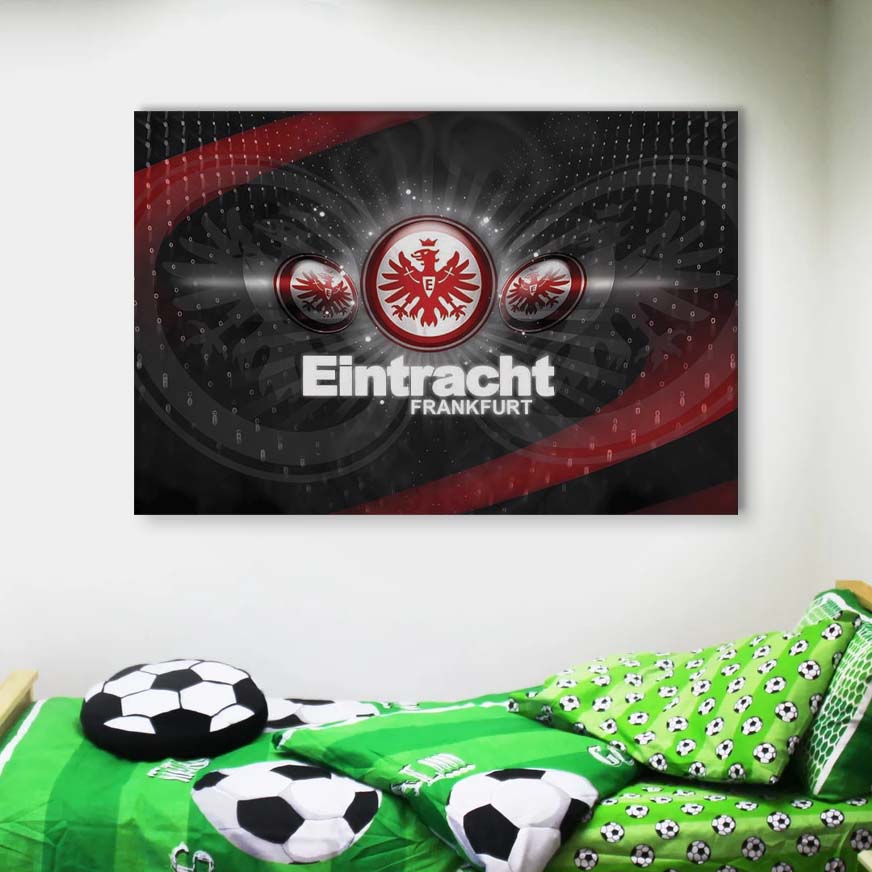 Eintracht Frankfurt Fußballclub FC15 SGE Leinwandbilder – Bild 4