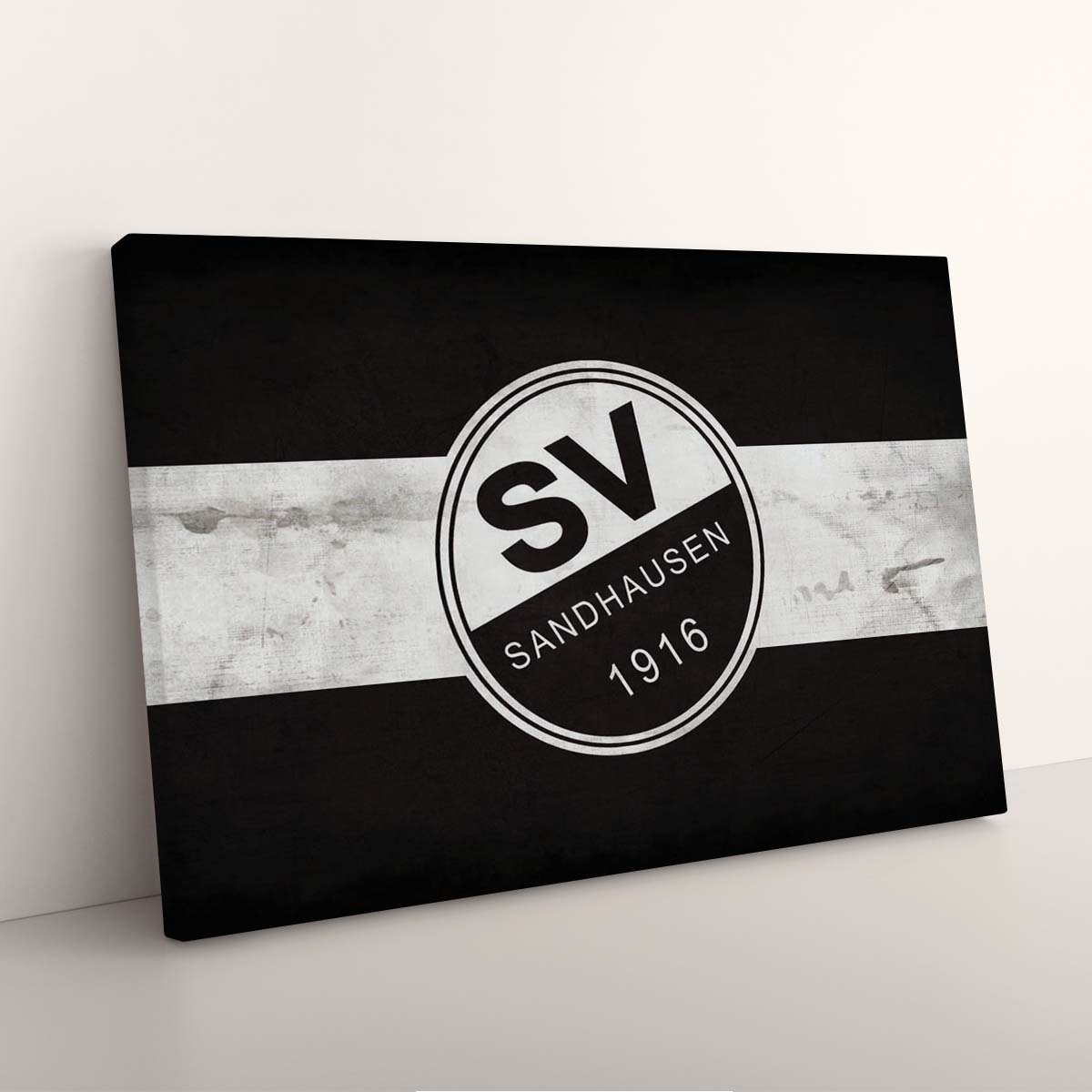 SV Sandhausen Schwarz-Weiß Leinwandbilder – Bild 3