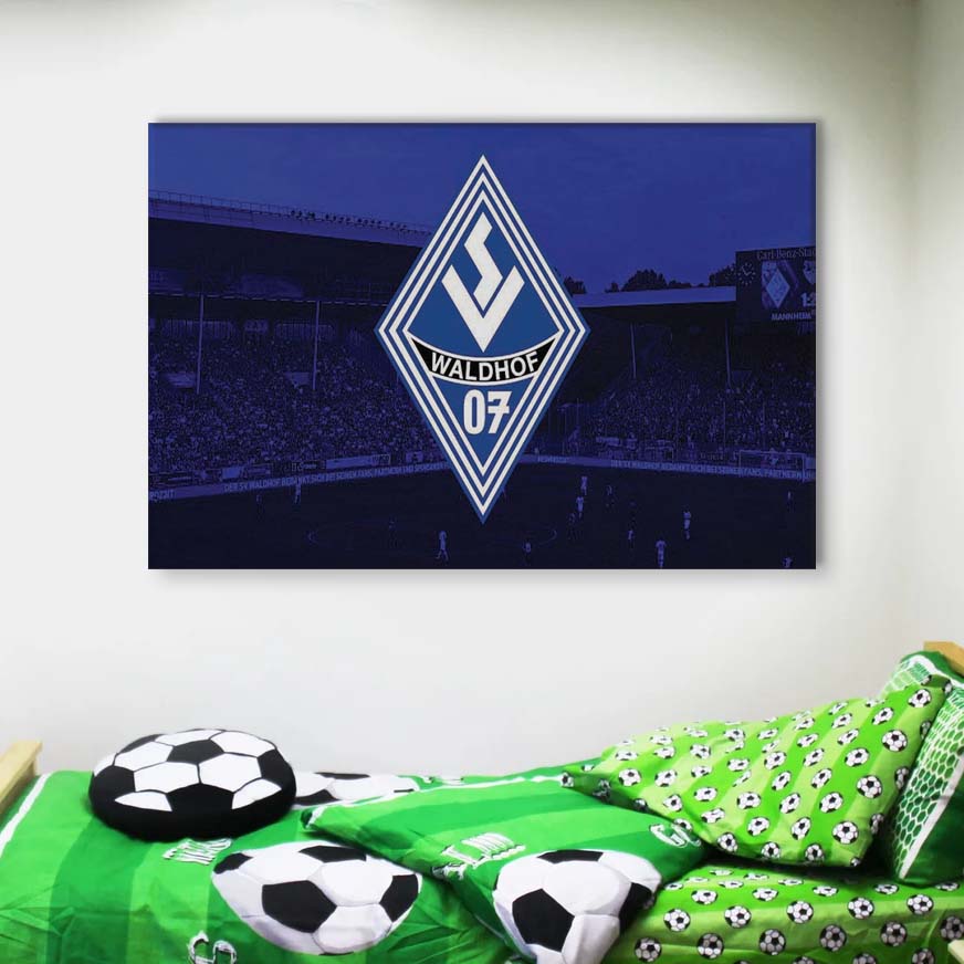 SV Waldhof Mannheim 07 Spielfeld SVW Leinwandbilder – Bild 4