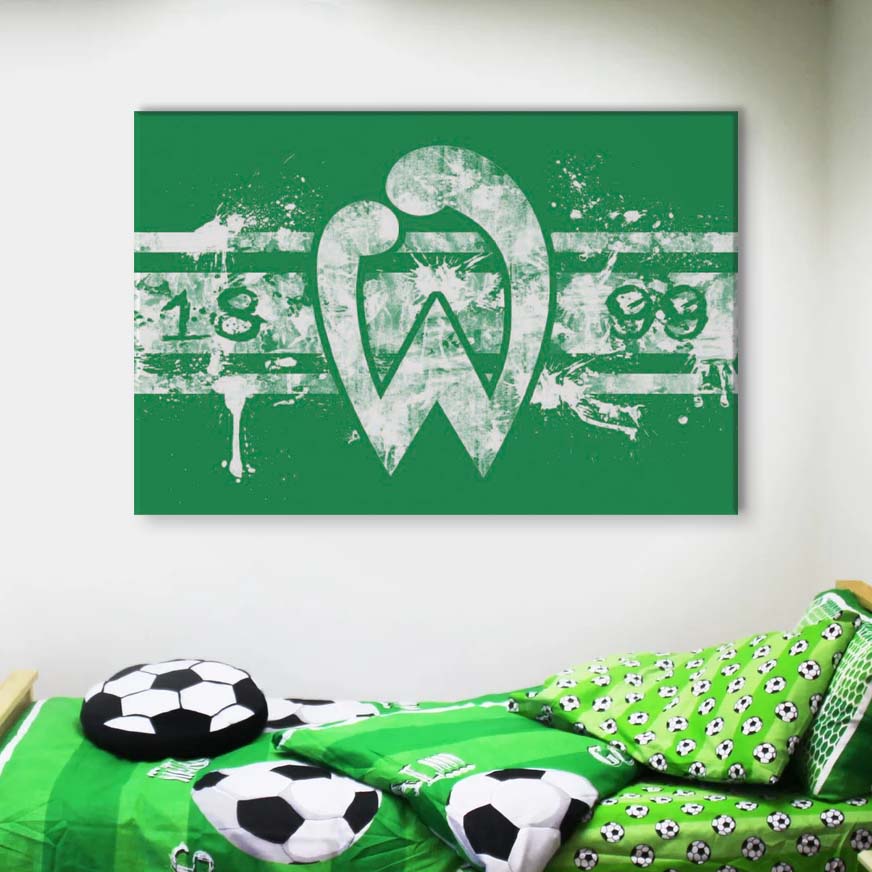 SV Werder Bremen SVW09 SVW Leinwandbilder – Bild 4