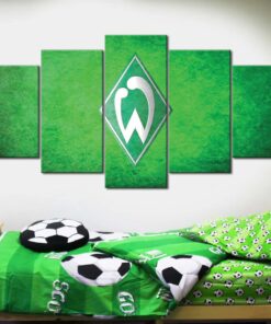 Alternative view of SV Werder Bremen SVW12 SVW Leinwandbilder