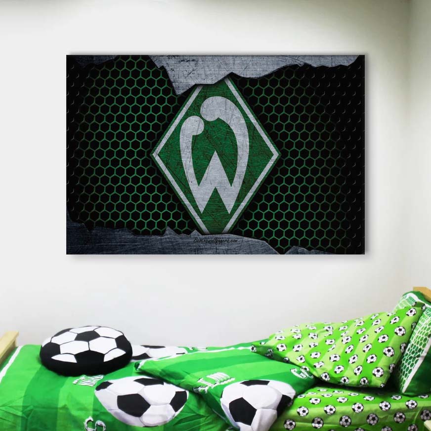 SV Werder Bremen SVW18 SVW Leinwandbilder – Bild 4