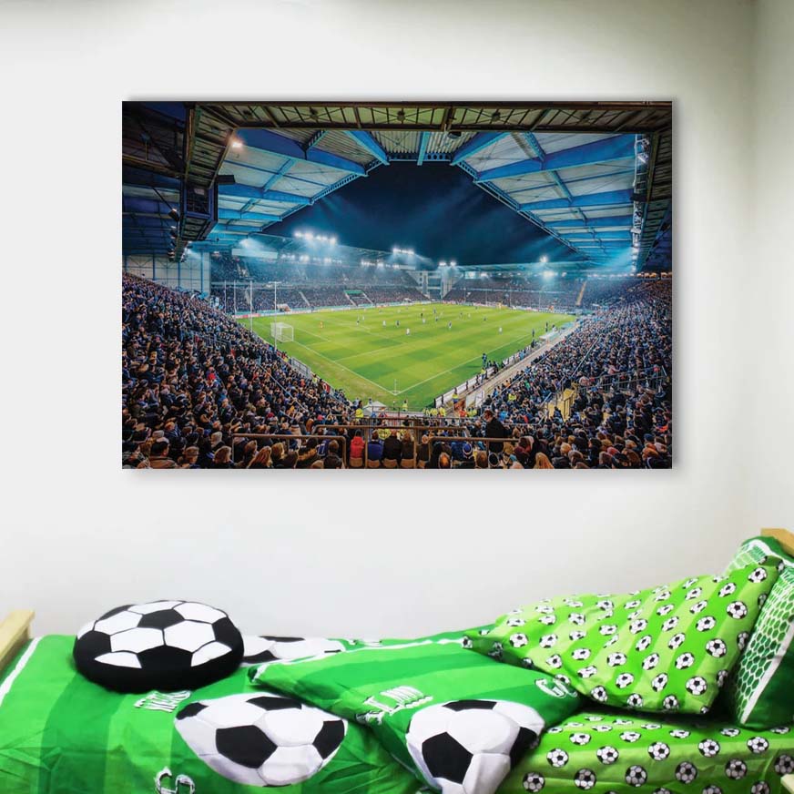 SchücoArena Stadion Alm DSC Arminia Bielefeld 2 Leinwandbilder – Bild 4