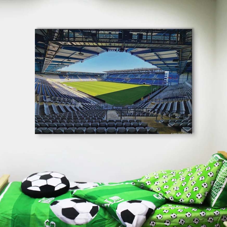SchücoArena Stadion Alm DSC Arminia Bielefeld 3 Leinwandbilder – Bild 4