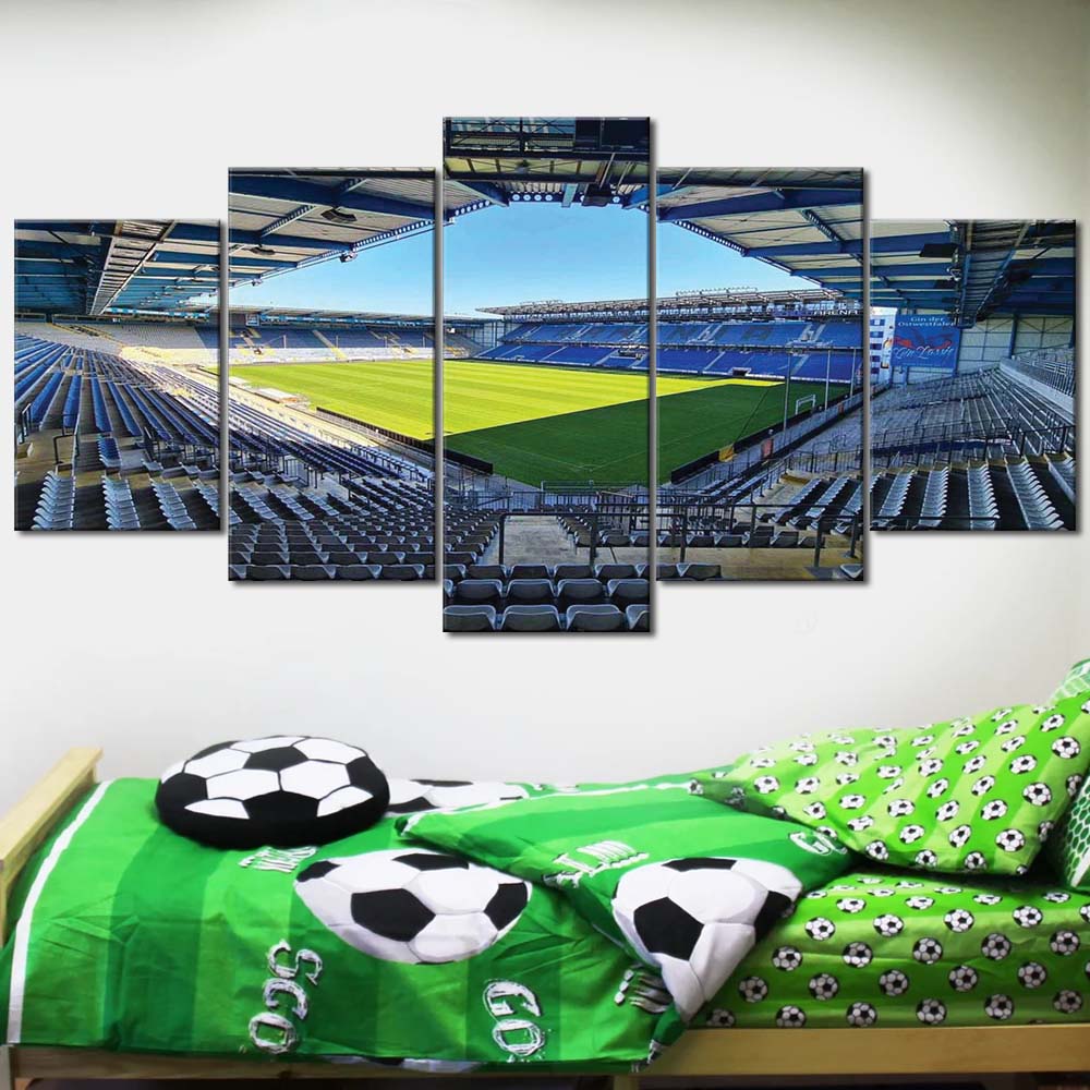 SchücoArena Stadion Alm DSC Arminia Bielefeld 3 Leinwandbilder – Bild 2