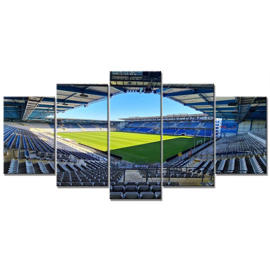 SchücoArena Stadion Alm DSC Arminia Bielefeld 3 Leinwandbilder – Bild 6