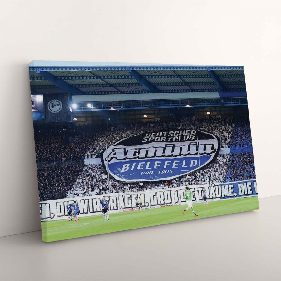 SchücoArena Stadion Alm DSC Arminia Bielefeld 6 Leinwandbilder – Bild 7