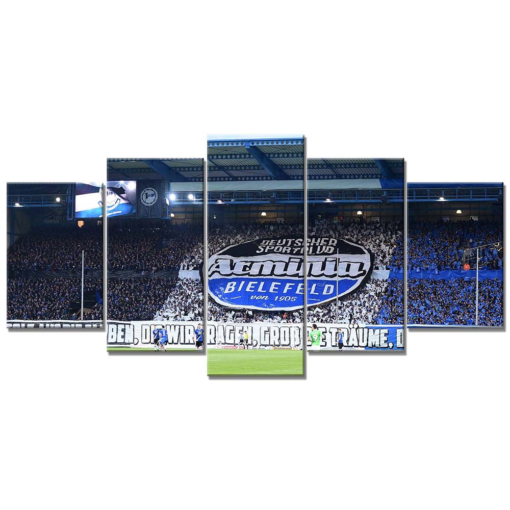 SchücoArena Stadion Alm DSC Arminia Bielefeld 6 Leinwandbilder