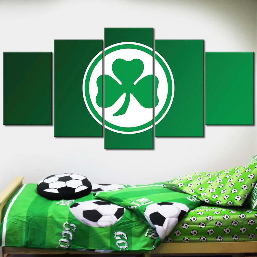 SpVgg Greuther Fürth Grün 01 Leinwandbilder – Bild 2