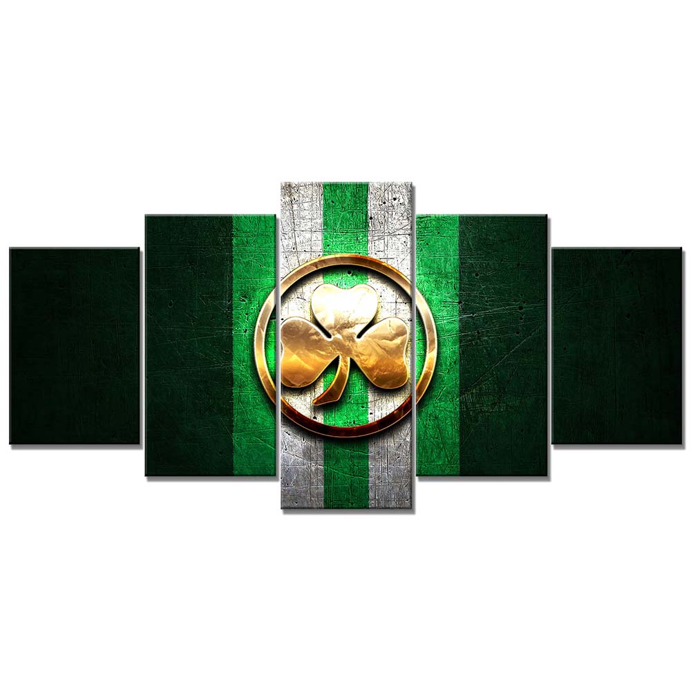 SpVgg Greuther Fürth Grünes Metall Leinwandbilder