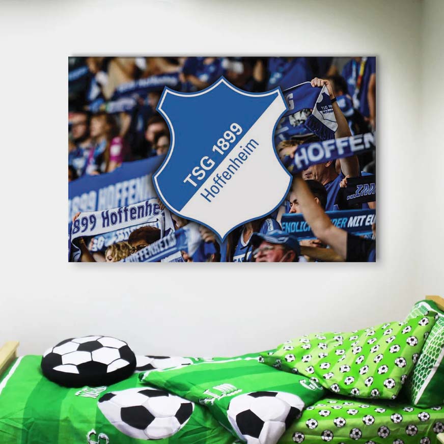 TSG 1899 Hoffenheim Fußballfans TSG Leinwandbilder – Bild 4