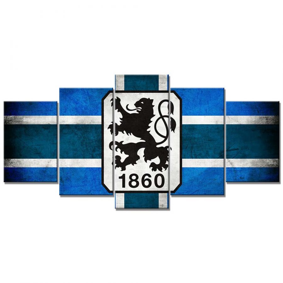TSV 1860 München Blau 01 TSV Leinwandbilder – Bild 6