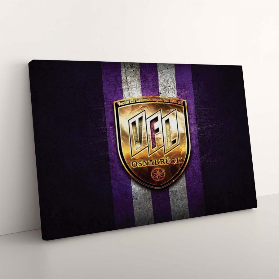 VfL Osnabrück Violettes Metall Leinwandbilder – Bild 7