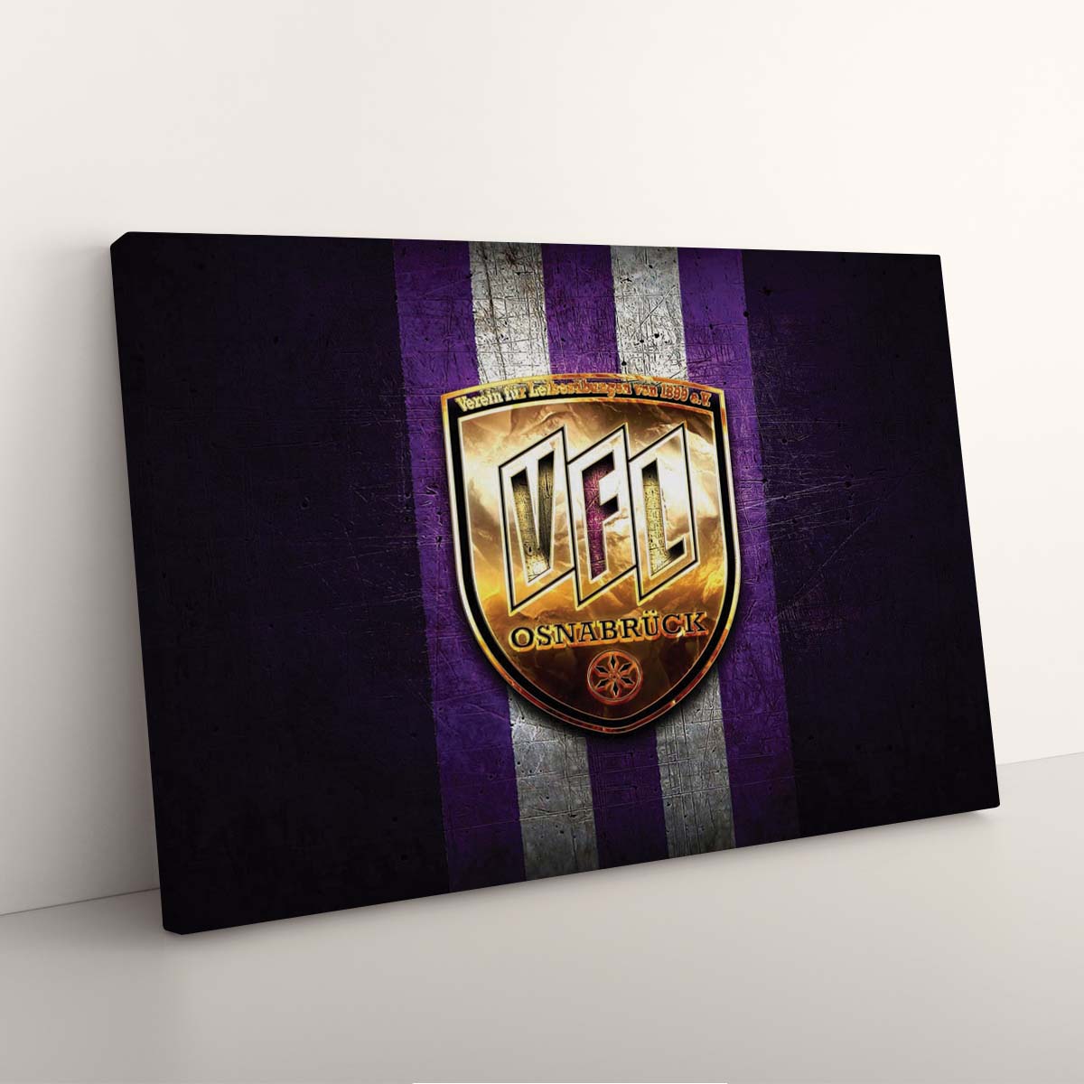 VfL Osnabrück Violettes Metall Leinwandbilder – Bild 3