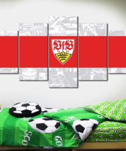 Alternative view of VfB Stuttgart Fußballclub 01 VFB Leinwandbilder